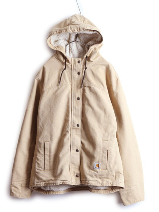 楽天市場】US企画 カーハート 裏 ボア ダック パーカー ジャケット  