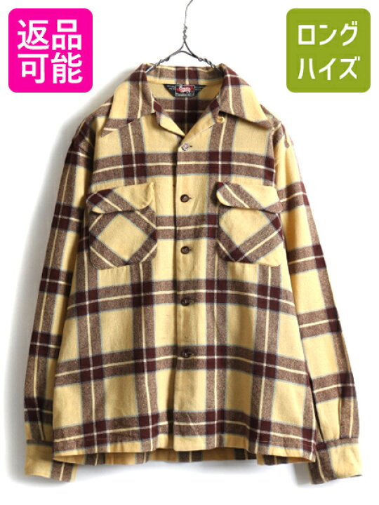 楽天市場】50s 三角タグ ビンテージ USA製 ☆ ウールリッチ チェック  