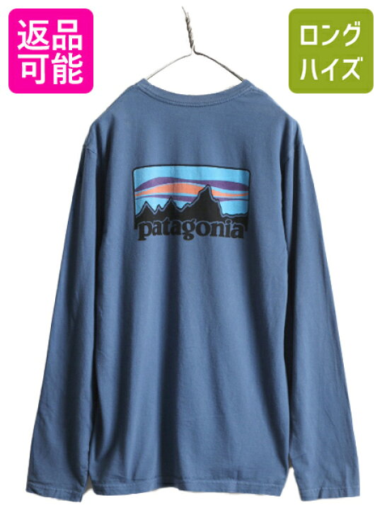 楽天市場】USA製 パタゴニア プリント 長袖 Tシャツ メンズ M 