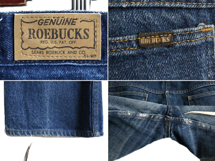 楽天市場】70s SEARS ROEBUCKS フレア デニム パンツ メンズ 34 30 程 