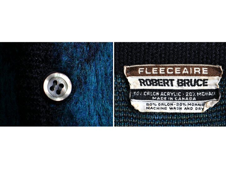 楽天市場】60s カナダ製 モヘア 20% ☆ ROBERT BRUCE アーガイル 