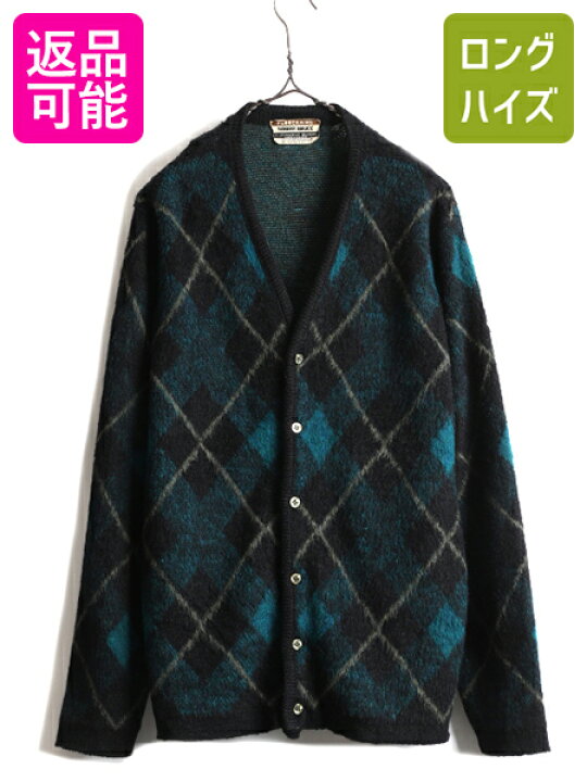 楽天市場】60s カナダ製 モヘア 20% ☆ ROBERT BRUCE アーガイル 