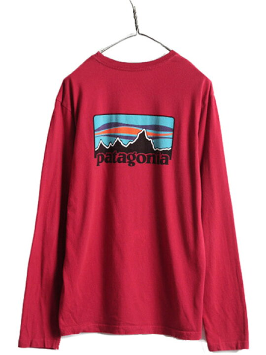 楽天市場】USA製 パタゴニア プリント 長袖 Tシャツ メンズ M 