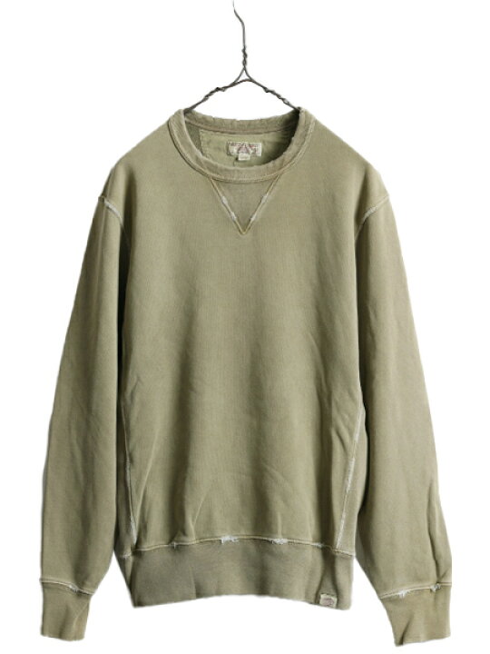 楽天市場】ビンテージ 加工 J CREW 前V スウェット メンズ M / 古着 J 