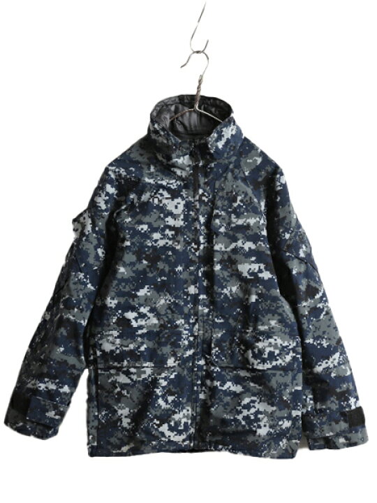 楽天市場】米軍実物 US NAVY デジタルカモ TYPE1 迷彩 ゴアテックス 