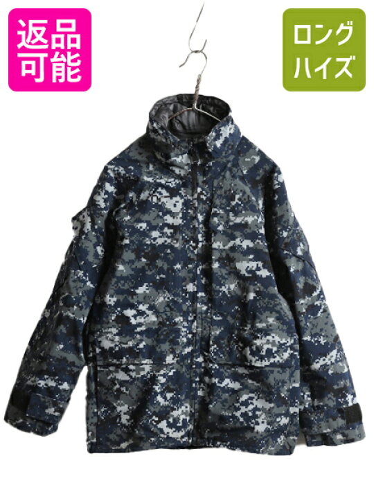 楽天市場】米軍実物 US NAVY デジタルカモ TYPE1 迷彩 ゴアテックス 