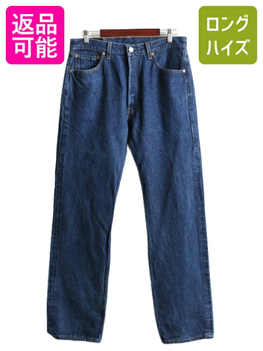 楽天市場】濃紺 00s USA製 リーバイス 501 デニム パンツ メンズ 35 36 