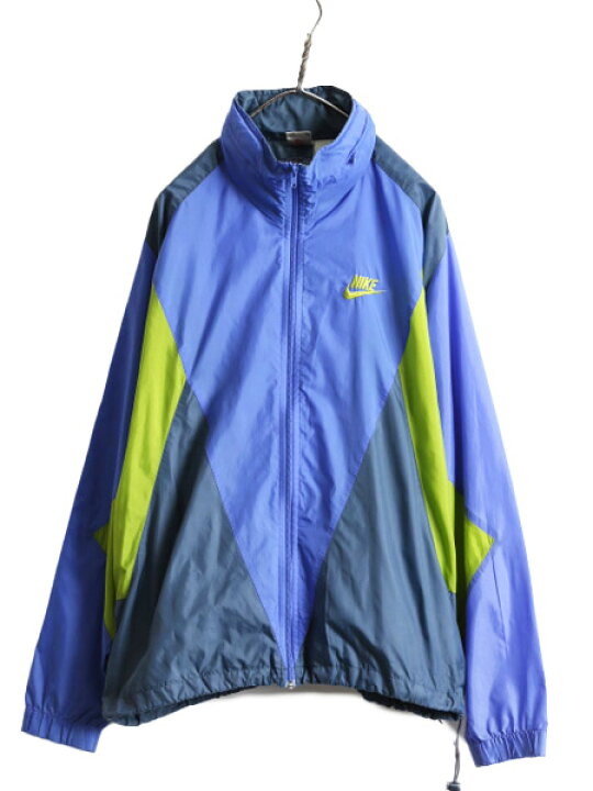楽天市場】90s ナイキ フルジップ ナイロン ジャケット メンズ XL 古着  