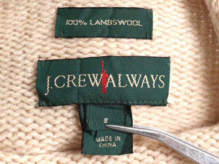 楽天市場】90s J CREW ALWAYS ロールネック ラム ウール ニット 