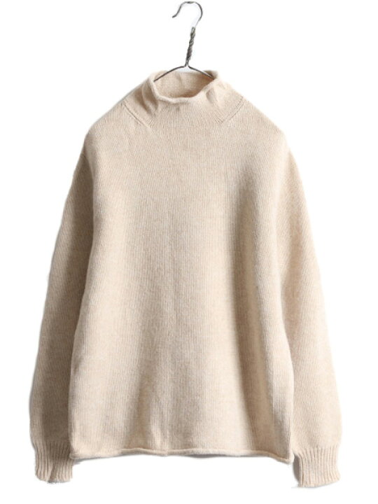 楽天市場】90s J CREW ALWAYS ロールネック ラム ウール ニット