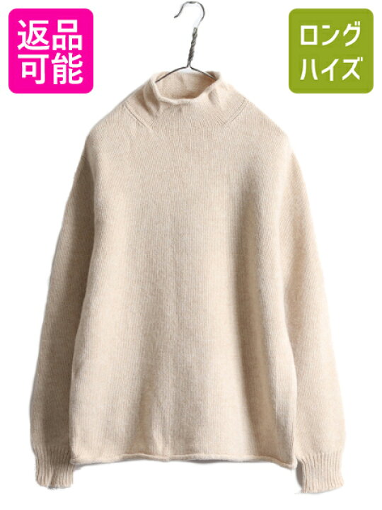 楽天市場】90s J CREW ALWAYS ロールネック ラム ウール ニット 