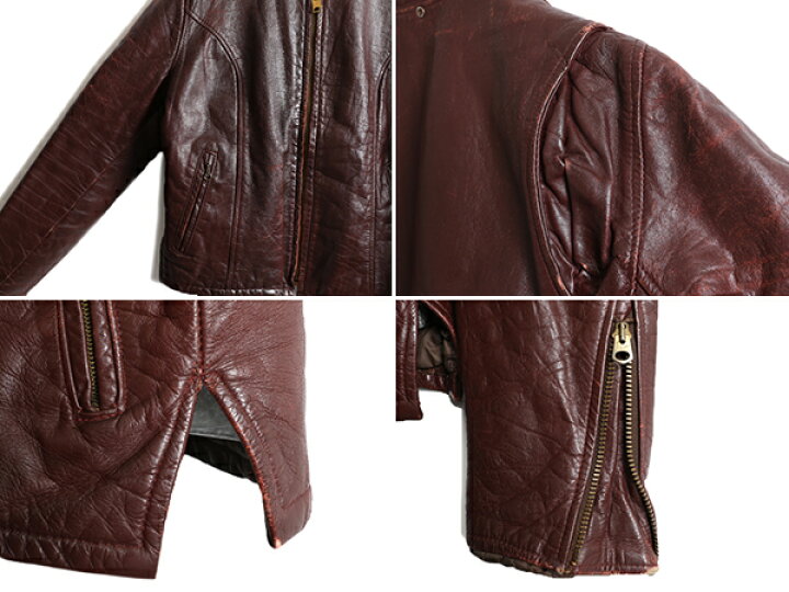 楽天市場】70s USA製 ☆ フィデリティ 本革 レザー シングル  