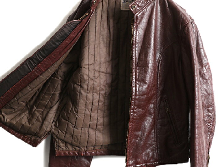 楽天市場】70s USA製 ☆ フィデリティ 本革 レザー シングル  