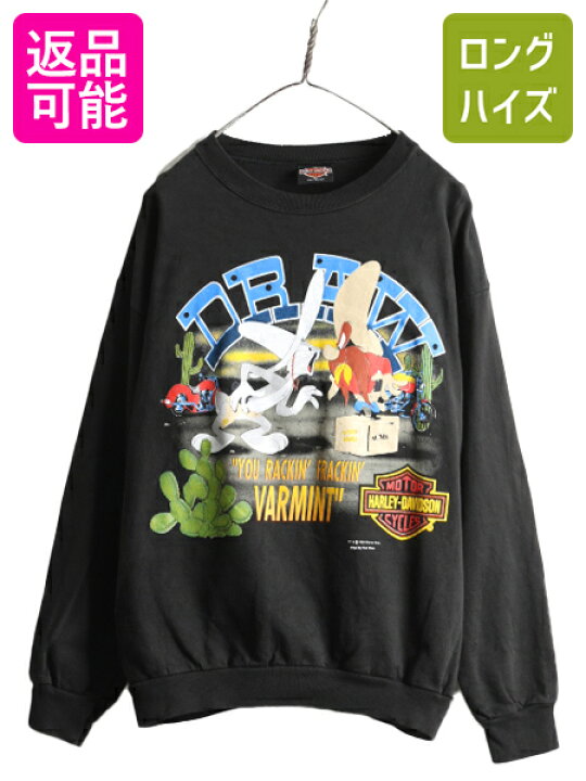 楽天市場】90s USA製 ワーナー x ハーレー ダビッドソン プリント 
