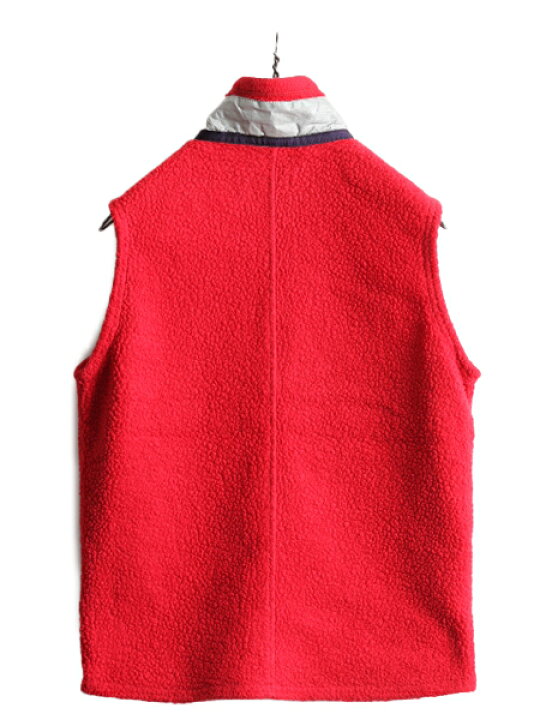 楽天市場】90s 96年製 USA製 パタゴニア フリースベスト キッズ 160cm  