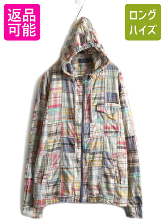 楽天市場】☆ ポロ ラルフローレン マドラス パッチワーク フルジップ 