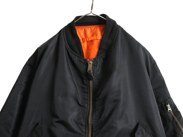 楽天市場】80s 90s USA製 ALPHA INDUSTRIES 社製 MA-1 フライト 