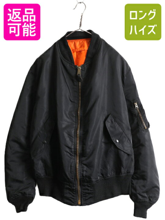 楽天市場】80s 90s USA製 ALPHA INDUSTRIES 社製 MA-1 フライト  