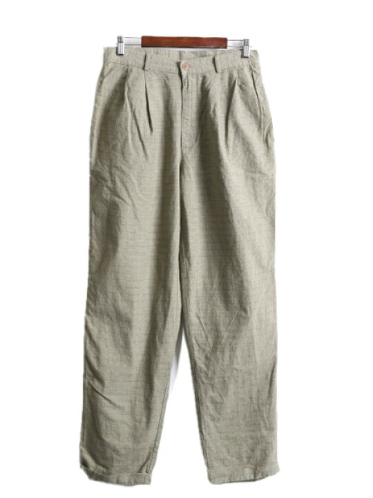 楽天市場】90s USA製 OLD GAP チェック コットン パンツ メンズ 32 32  