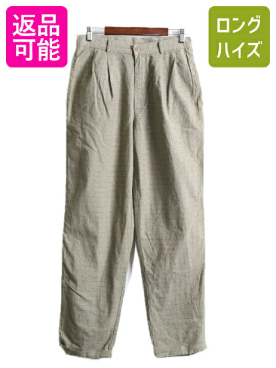 楽天市場】90s USA製 OLD GAP チェック コットン パンツ メンズ 32 32  