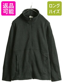 【4/25 24h限定 500円OFF&P8倍!!】 US企画 ノースフェイス フルジップ セーター フリース ジャケット レディース XL / The North Face ブルゾン アウトドア 大きいサイズ 濃灰| 中古 日本未発売 フリースジャケット ノース ブルゾン ジャンパー ジップアップ 裏起毛 ハイネ