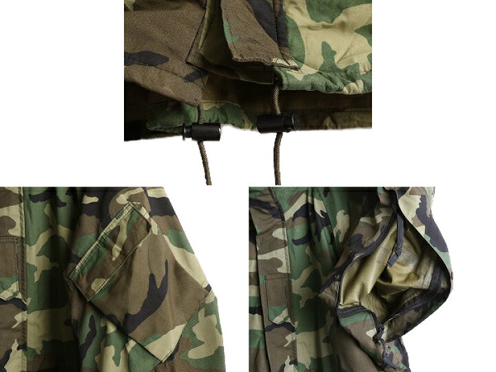 楽天市場】90s 97年製 USMC 米軍実物 ECWCS ゴアテックス ウッドランド  