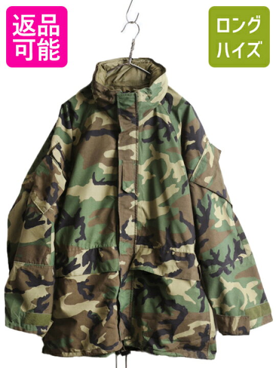 楽天市場】90s 97年製 USMC 米軍実物 ECWCS ゴアテックス ウッドランド 