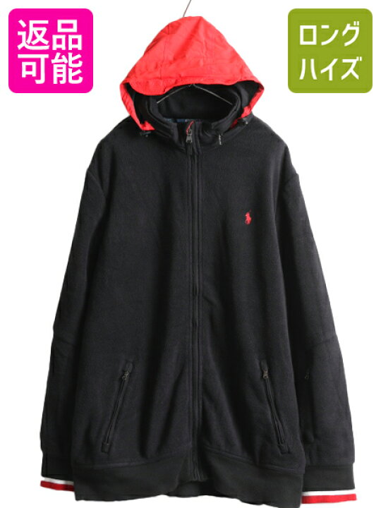 楽天市場】ポロ ラルフローレン フリース ジャケット メンズ XL / 古着  