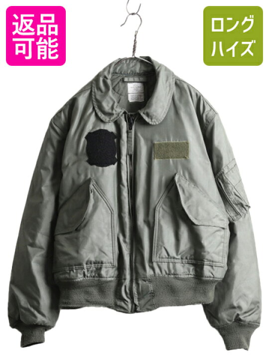 楽天市場】00s 03年製 米軍実物 CWU-45P フライト ジャケット X-LARGE  