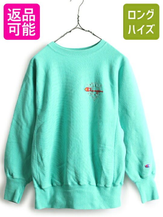 楽天市場】90s USA製 チャンピオン リバースウィーブ ロゴ 刺繍 