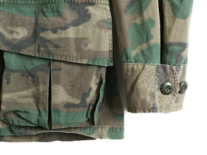 楽天市場】60s 70s ☆ US ARMY 米軍実物 ERDL ブラウンリーフ カモ 