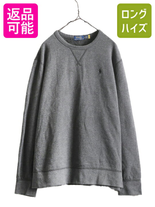 楽天市場】ポロ ラルフローレン 両V クルーネック スウェット メンズ 