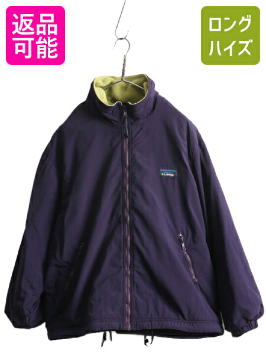 楽天市場】90s エルエルビーン フリース ライナー付き ナイロン 