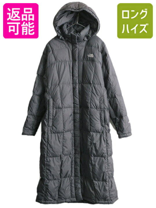 楽天市場】US企画 ノースフェイス ロング ダウン コート レディース M 