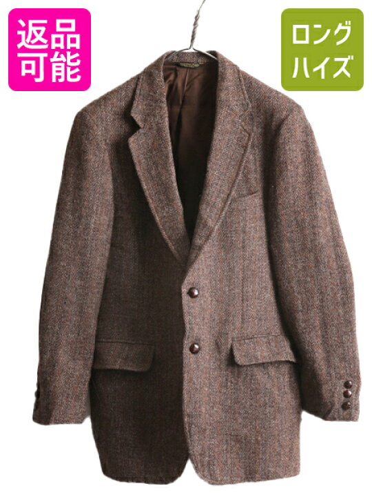 楽天市場】80s USA製 Adams Row ハリスツイード テーラード ジャケット 
