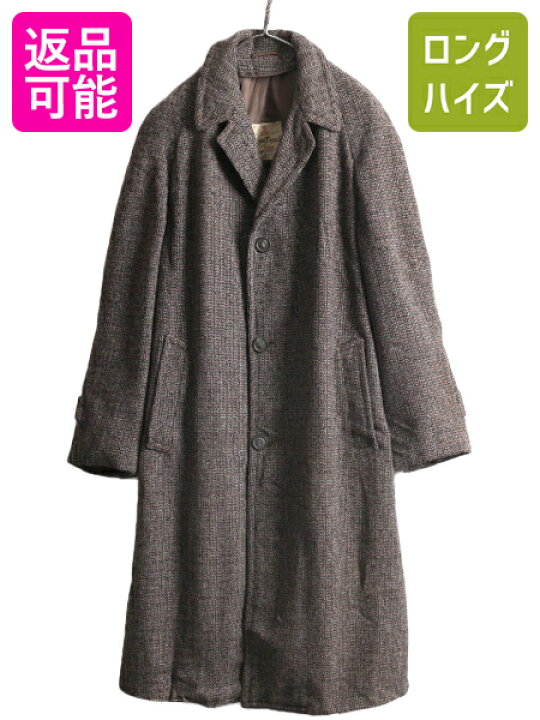 楽天市場】70s USA製 Great Dane ハリスツイード チェスター コート  
