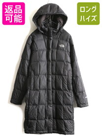 【28日29日 48h限定 ポイント5倍!!】 US企画 希少サイズ S ■ ノースフェイス ロング ダウン コート レディース / The North Face パーカー ジャケット キルティング 600フィル| 中古 日本未発売 アウトドア ノース ダウンコート ダウンジャケット ロングコート ナイロンジ