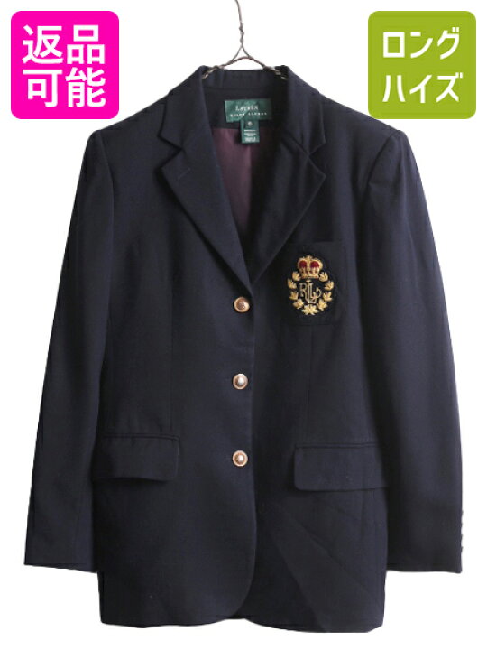 楽天市場】90s USA製 LAUREN ラルフローレン テーラード ジャケット 