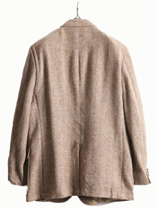 楽天市場】80s USA製 ハリスツイード テーラード ジャケット メンズ XL  