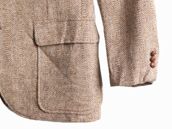 楽天市場】80s USA製 ハリスツイード テーラード ジャケット メンズ XL  