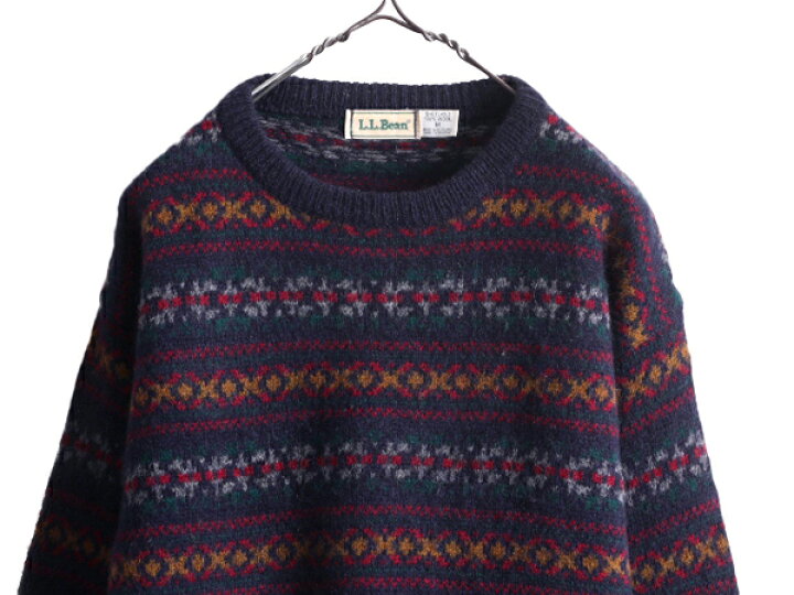 楽天市場】80s スコットランド製 エルエルビーン シェットランド  