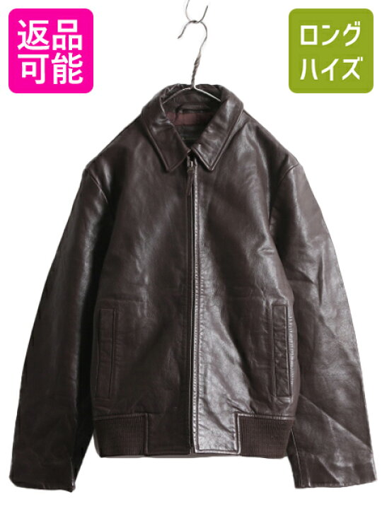 楽天市場】00s バナナリパブリック 本革 レザー ジャケット メンズ S 
