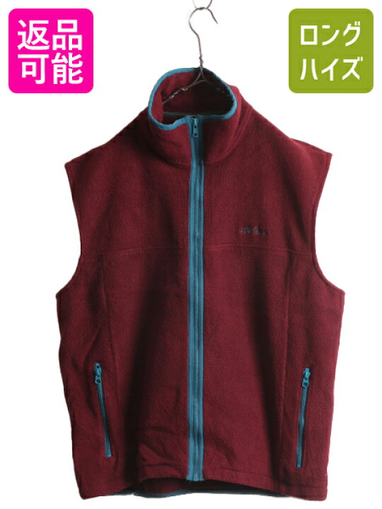楽天市場】90s エルエルビーン フリース ベスト メンズ L 程 古着 90 