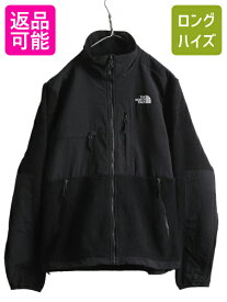 【5/25 24h限定 P8倍&400円OFF!!】 ノースフェイス デナリ ジャケット メンズ S / The North Face DENALI アウトドア フリース ナイロン ジャンパー ブルゾン ジップアップ 黒| 古着 中古 ノース ブラック フリースジャケット デナリジャケット ポーラテック フルジップ ワ