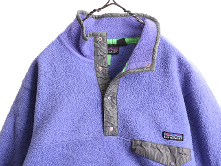 楽天市場】90s USA製 90年製 パタゴニア フリース スナップT メンズ S 
