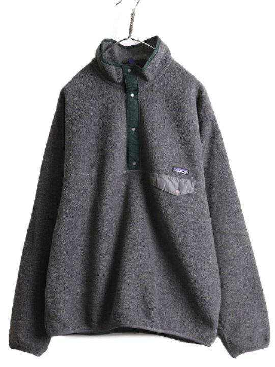 楽天市場】90s USA製 92年製 パタゴニア フリース スナップT メンズ XL 