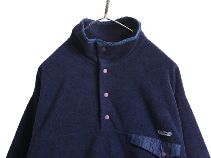 楽天市場】90s USA製 97年製 パタゴニア シンチラ スナップT メンズ L  