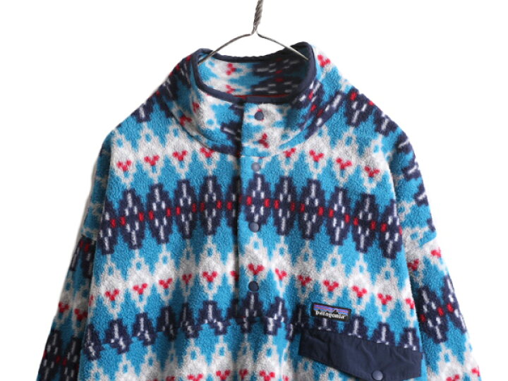 楽天市場】16年製 パタゴニア 総柄 シンチラ スナップT メンズ XXL 