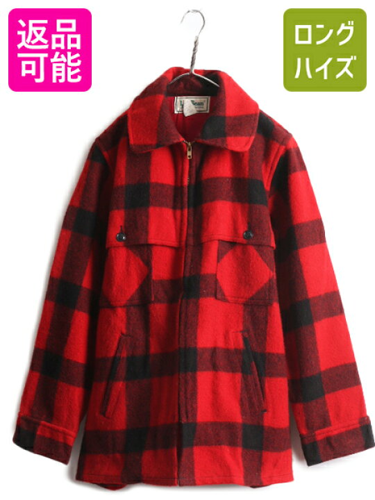 楽天市場】80s USA製 エルエルビーン ウール ダブル マッキーノ  