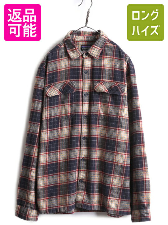 楽天市場】10年製 パタゴニア フィヨルド フランネル シャツ メンズ M 